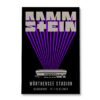 Rammstein Gelsenkirchen 2024 July 26-27-29-30 Veltins Arena Germany Event Poster