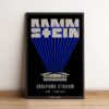 Rammstein Lyon June 15 2024 Groupama Stadium France Event Poster 2